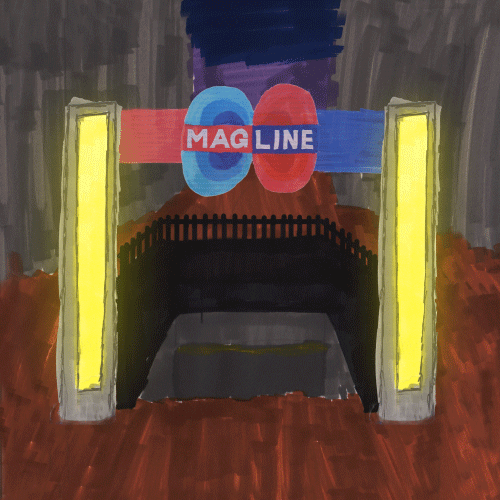 Mag line subway entrance